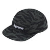 SUPREME TIGER CAMO RIPSTOP CAMP CAP-BLACK