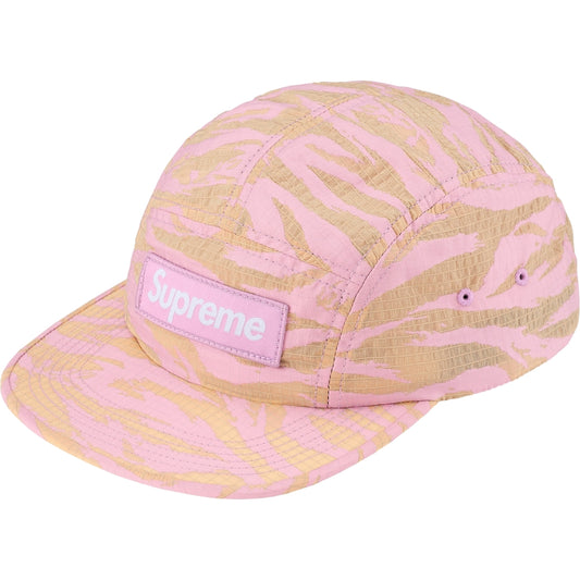 SUPREME TIGER CAMO RIPSTOP CAMP CAP-PINK