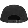 SUPREME WASHED CHINO TWILL CAMP CAP-BLACK