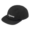SUPREME WASHED CHINO TWILL CAMP CAP-BLACK