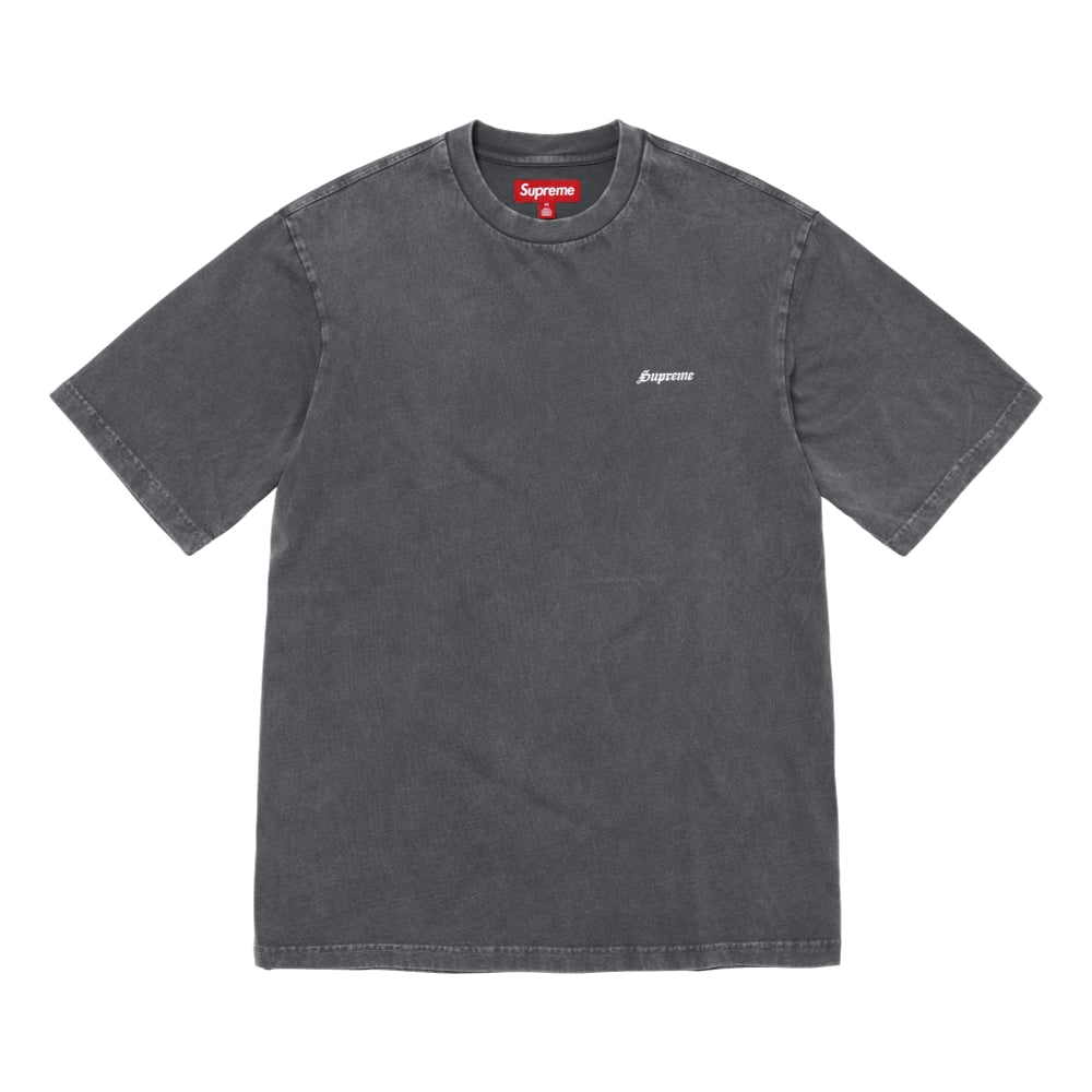 SUPREME WASHED S/S TOP-BLACK