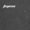 SUPREME WASHED S/S TOP-BLACK