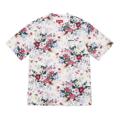 SUPREME WASHED S/S TOP-FLORAL