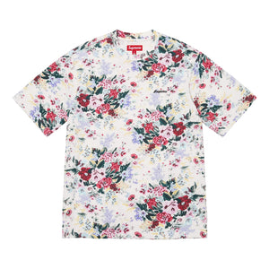 SUPREME WASHED S/S TOP-FLORAL