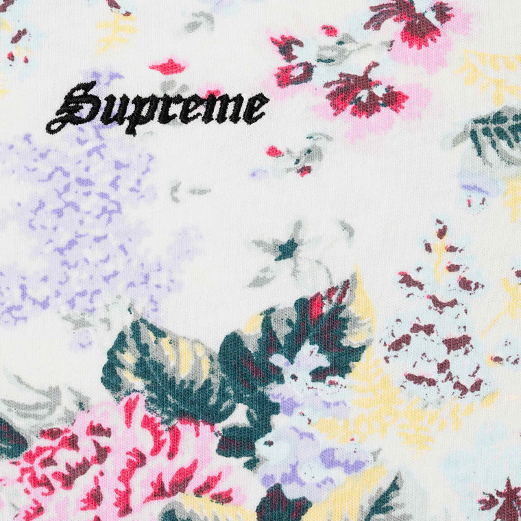 SUPREME WASHED S/S TOP-FLORAL