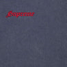 SUPREME WASHED S/S TOP-NAVY