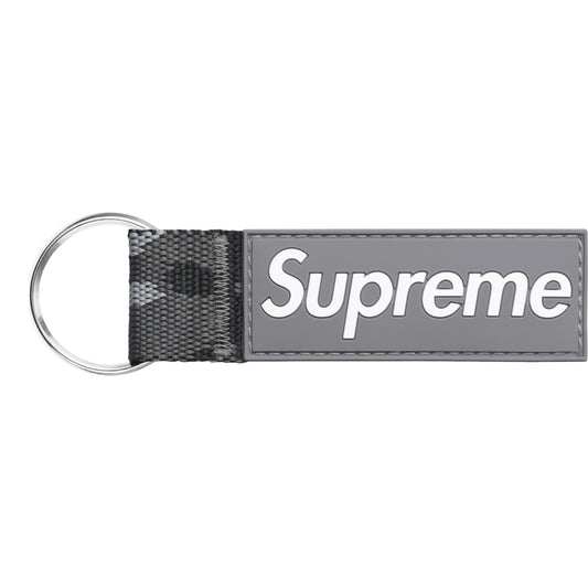 SUPREME WEBBING KEYCHAIN-SNOW CAMO