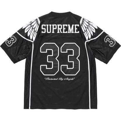 SUPREME WINGS FOOTBALL JERSEY-BLACK