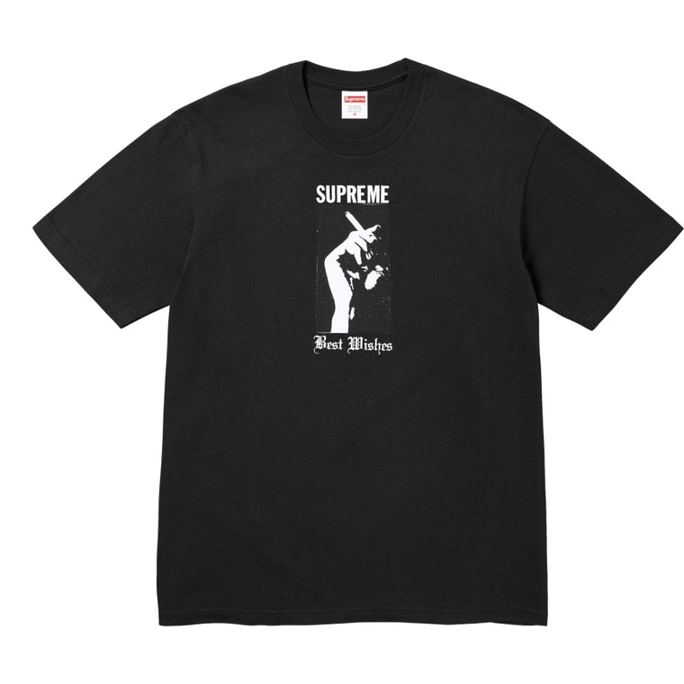 SUPREME WISH TEE-BLACK