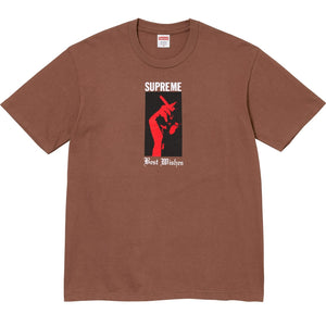 SUPREME WISH TEE-BROWN