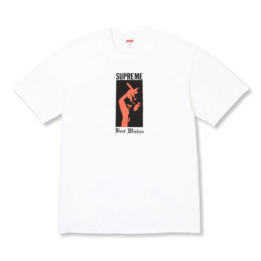 SUPREME WISH TEE-WHITE