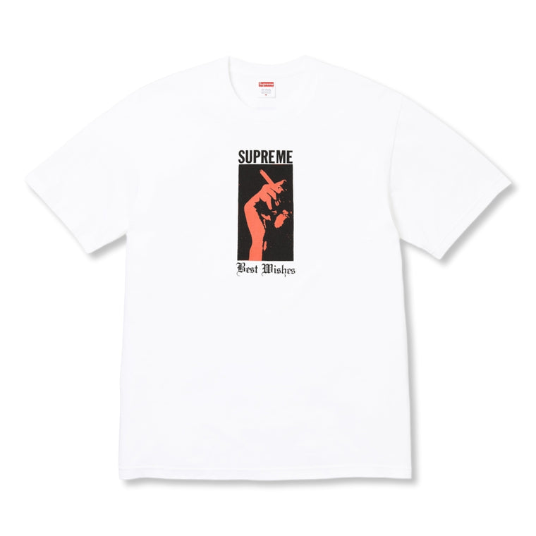 SUPREME WISH TEE-WHITE