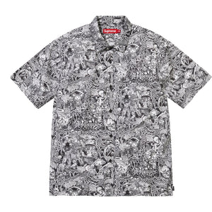 SUPREME WOMBAT S/S SHIRT-WHITE