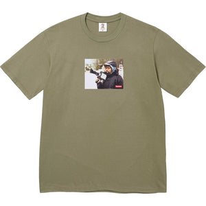 SUPREME 40 ACRES SPIKE TEE-OLIVE