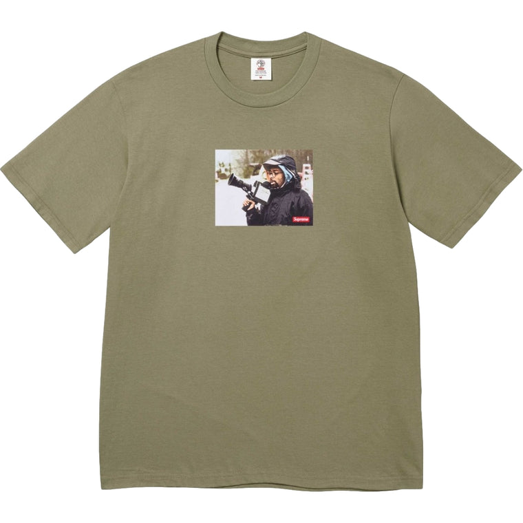 SUPREME 40 ACRES SPIKE TEE-OLIVE