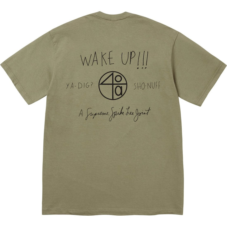 SUPREME 40 ACRES SPIKE TEE-OLIVE