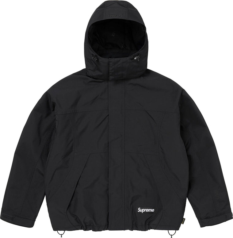 SUPREME AOI GORE-TEX HOODED JACKET-BLACK