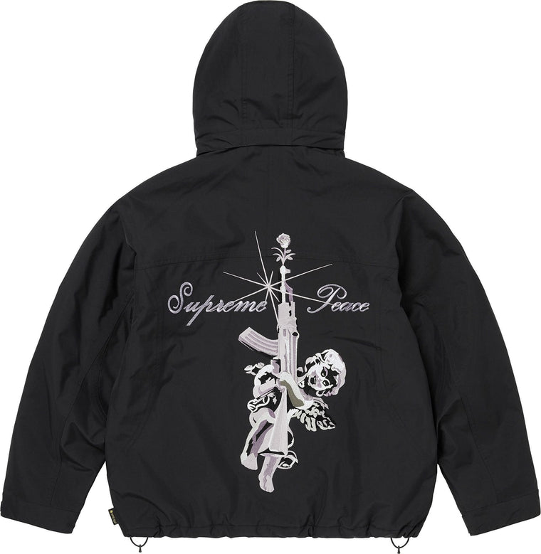 SUPREME AOI GORE-TEX HOODED JACKET-BLACK