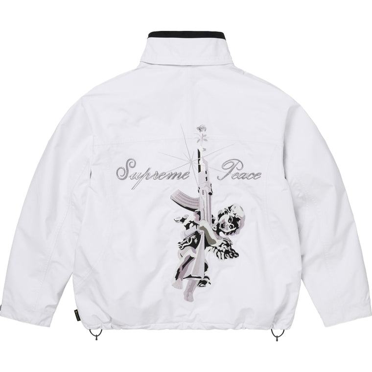 SUPREME AOI GORE-TEX HOODED JACKET-WHITE