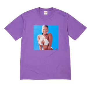 SUPREME APHEX TWIN WINDOWLICKER TEE-PURPLE