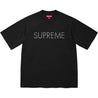 SUPREME HEARTS STUDDED S/S TOP-BLACK