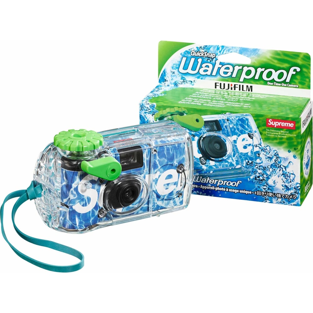 SUPREME FUJIFILM WATERPROOF CAMERA-BLUE