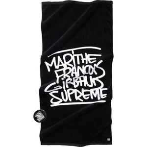 SUPREME MARITHE + FRANCOIS GIRBAUD COMPRESSED TOWEL-BLACK