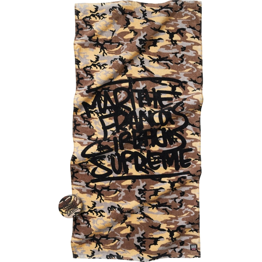 SUPREME MARITHE + FRANCOIS GIRBAUD COMPRESSED TOWEL-CAMO