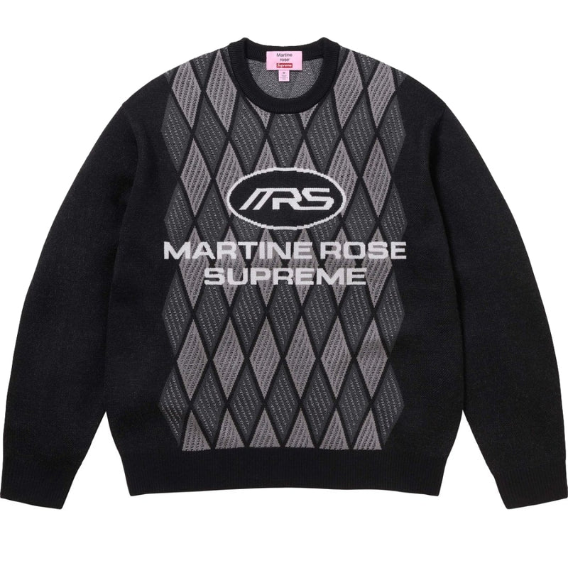 Supreme Futura Supreme Black And White Sweater Supreme Blurred