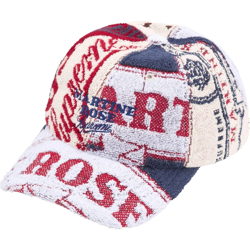 SUPREME MARTINE ROSE® TOWEL 6-PANEL-WHITE - Popcorn Store