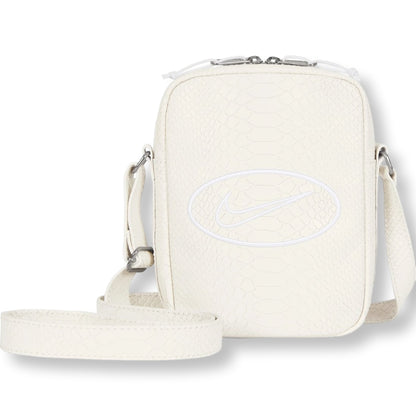 SUPREME NIKE LEATHER SHOULDER BAG. 2L.-SNAKESKIN