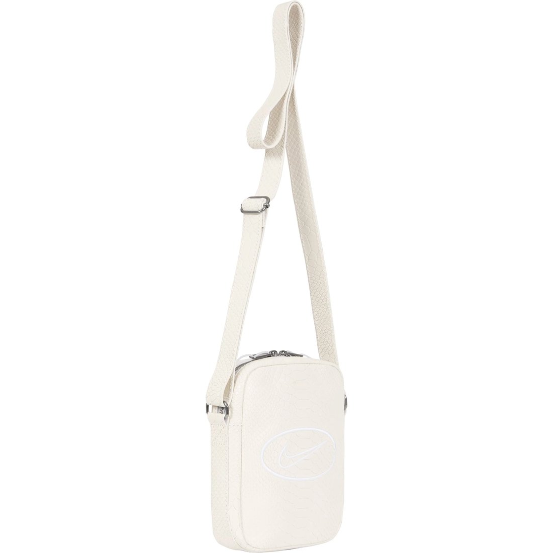 SUPREME NIKE LEATHER SHOULDER BAG. 2L.-SNAKESKIN