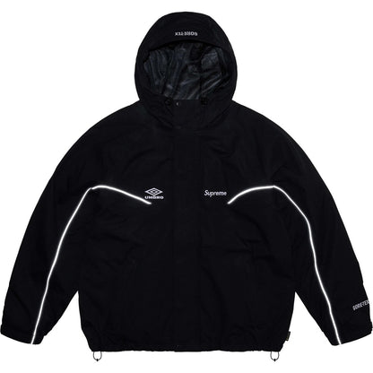 SUPREME UMBRO GORE-TEX HOODED JACKET-BLACK