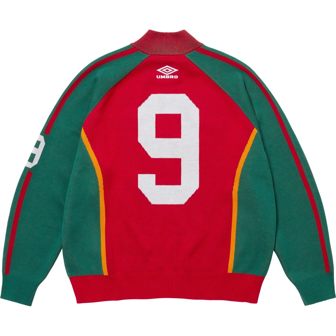 SUPREME UMBRO® ZIP UP SWEATER-RED - Popcorn Store