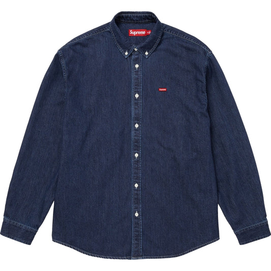 SUPREME SMALL BOX DENIM SHIRT-DARK INDIGO
