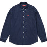 SUPREME SMALL BOX DENIM SHIRT-DARK INDIGO