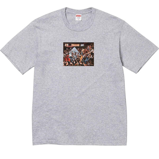 SUPREME ERNIE BARNES TEE-GREY