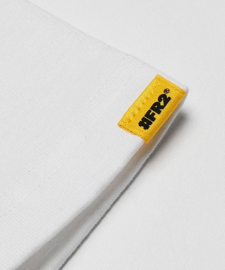 #FR2 REBIRTH IN RABBIT T-SHIRT-WHITE