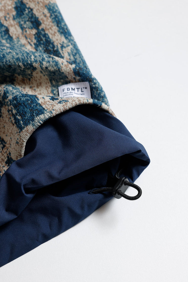 FUNDAMENTAL x MEANSWHILE BORO S/S SHIRT-BORDO