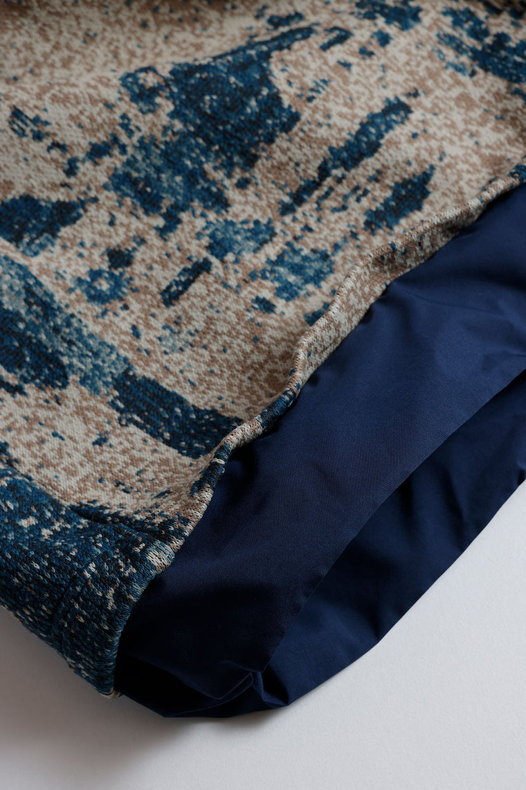 FUNDAMENTAL x MEANSWHILE BORO S/S SHIRT-BORDO