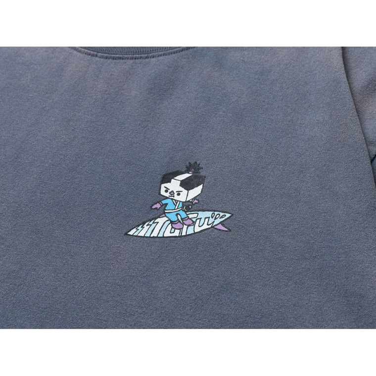 SCENE BY ICE FIRE x  TO-FU SUMMER TEE E-NAVY