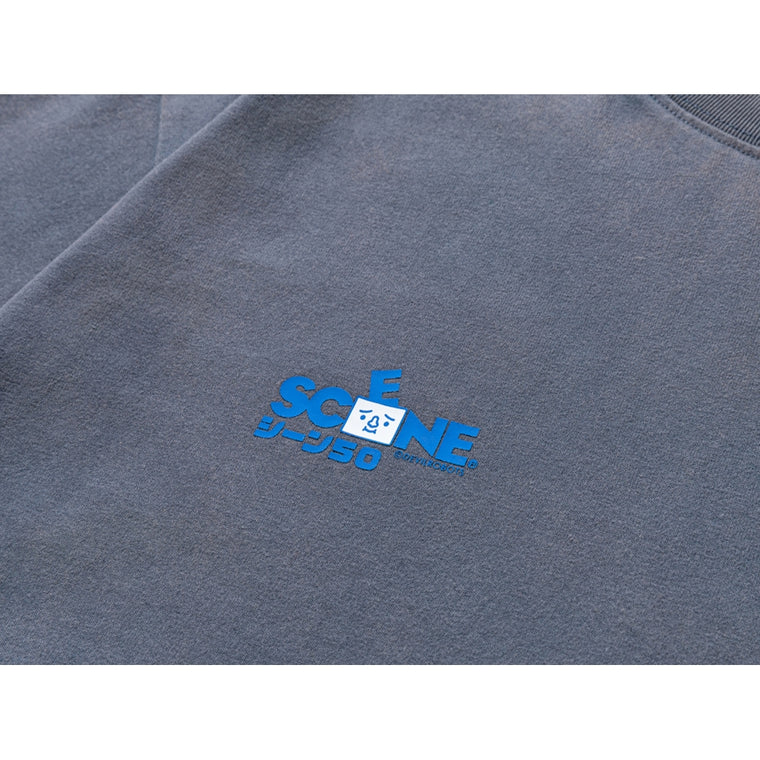 SCENE BY ICE FIRE x  TO-FU SUMMER TEE E-NAVY