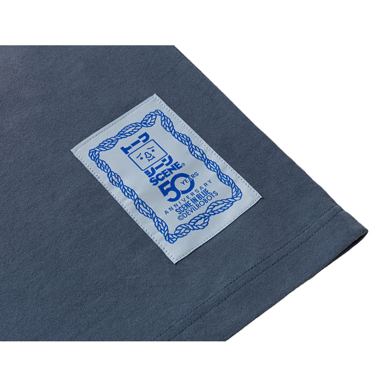 SCENE BY ICE FIRE x  TO-FU SUMMER TEE E-NAVY