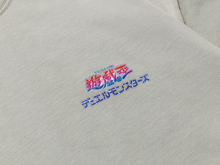 SCENE BY ICE FIRE X YU-GI—OH WASHED CLASSIC TEE-GREY