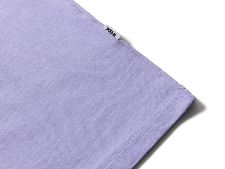 SCENE BY ICE FIRE X YU-GI—OH_MUTO YUHI WASHED TEE-PURPLE