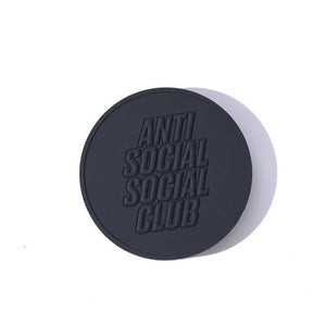 AntiSocialSocialClub SPILLED BLACK COASTER -BLACK
