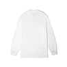BE TRUE TO YOURSELF FLOWER LS SHIRT -WHITE