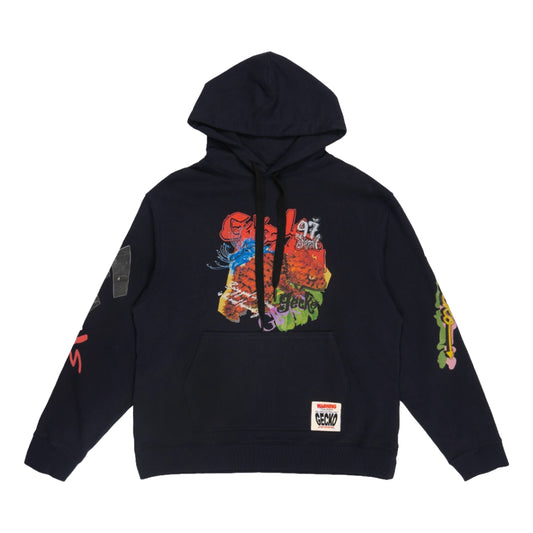 1997S 1997SHELL "THE OBSERVER" HOODIE-NAVY