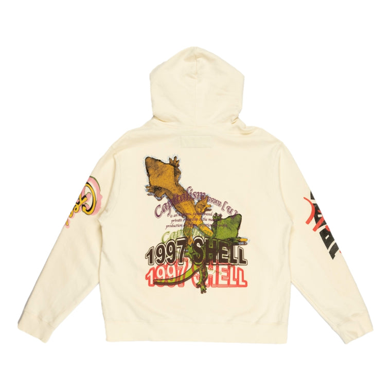 1997S 1997SHELL "THE OBSERVER" HOODIE-NATURAL