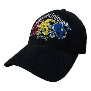 1997S 1997SHELL LIZARD PRINT CAP-BLACK